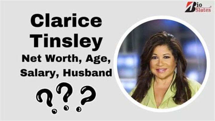 Clarice Tinsley Biography, Age, Height, Husband, Net Worth, Family