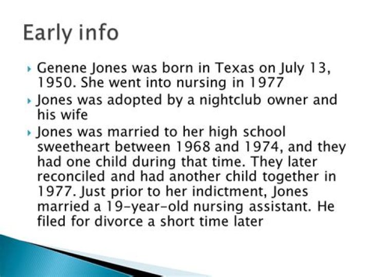 Genene Jones biografía, edad, altura, esposa, net worth, familia