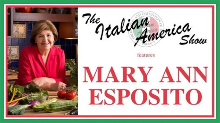 Mary Ann Esposito biografía, edad, altura, esposa, net worth, familia