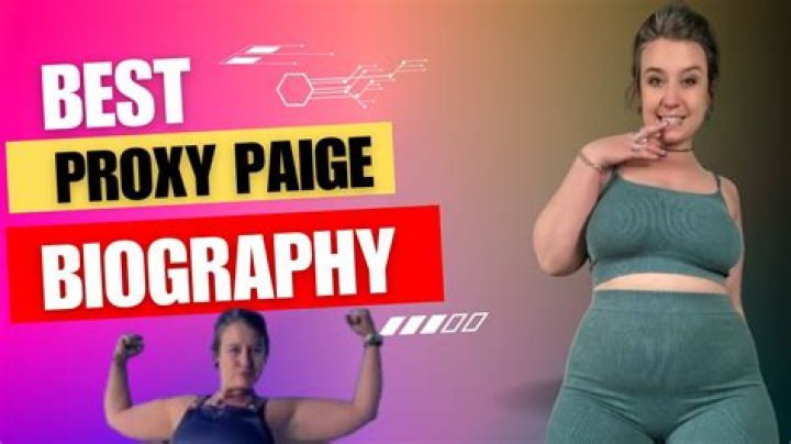Proxy Paige Biography, Age, Height, Husband, Net Worth, Family
