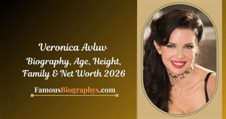 Veronica Avluv Biography, Age, Height, Husband, Net Worth, Family